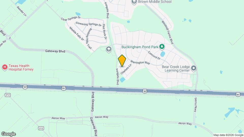 1100 Alexandria Dr Map and Location Details