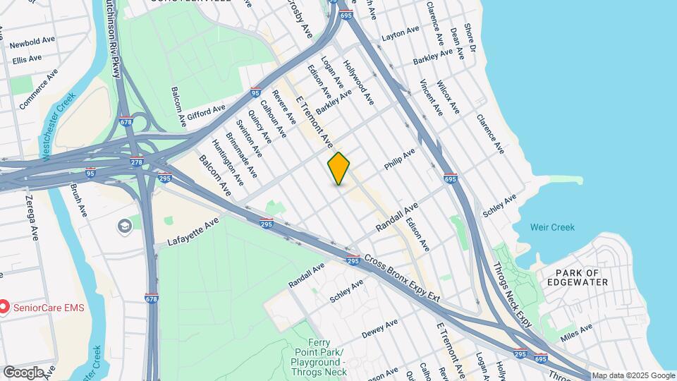 810 Revere Ave Map and Location Details