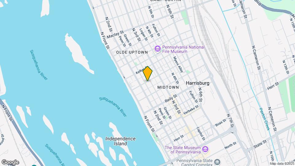 211 Hamilton St Map and Location Details