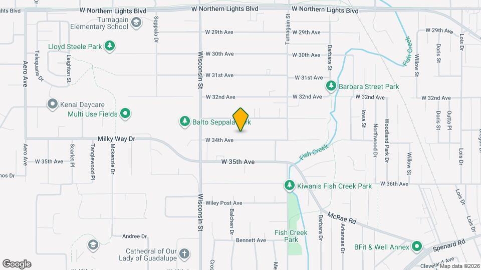 2919 W 34th Ave, Unit 1 Map and Location Details