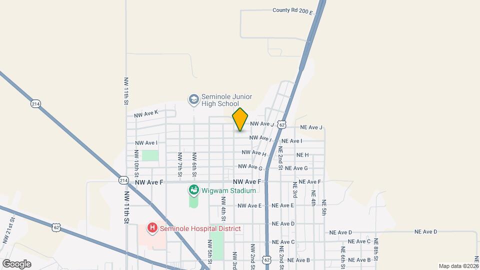 214 NW Ave I Map and Location Details