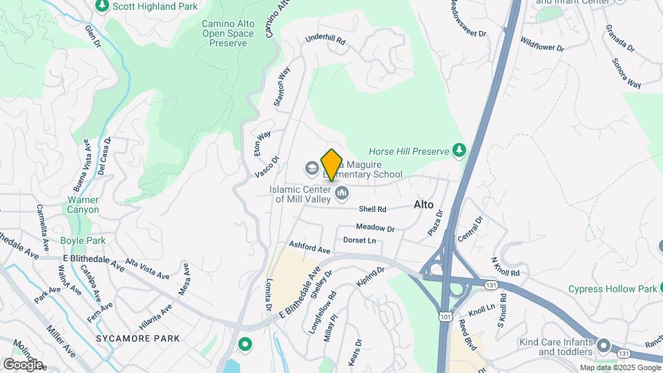 73 Lomita Dr Mapa y Detalles de la Ubicación