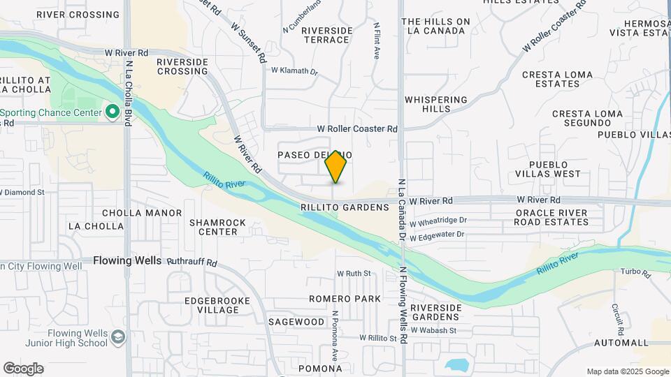 5028 N River Fringe Dr Mapa y Detalles de la Ubicación