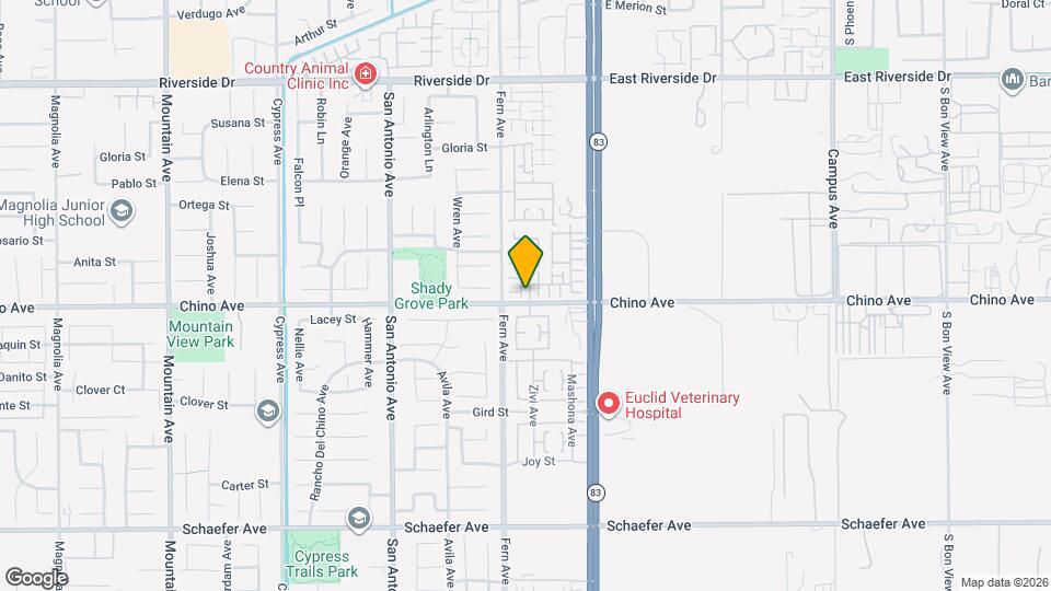 13290 Murano Ave Mapa y Detalles de la Ubicación