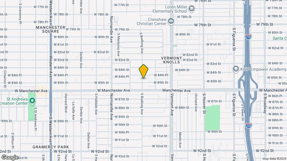 1149 W 85th St Map and Location Details