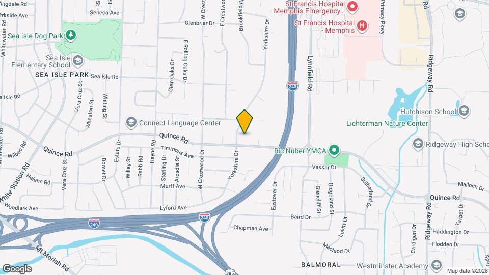 5676 Quince Rd Map and Location Details