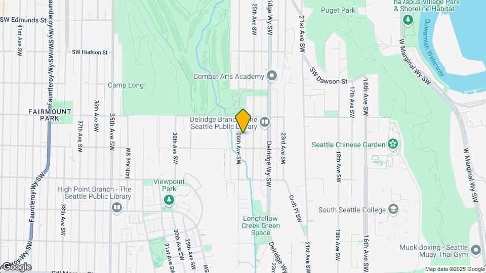 5438 26th Ave SW Mapa y Detalles de la Ubicación
