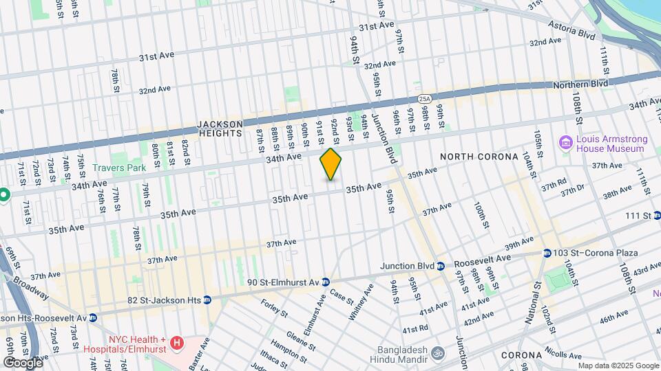 3455 91st St Map and Location Details