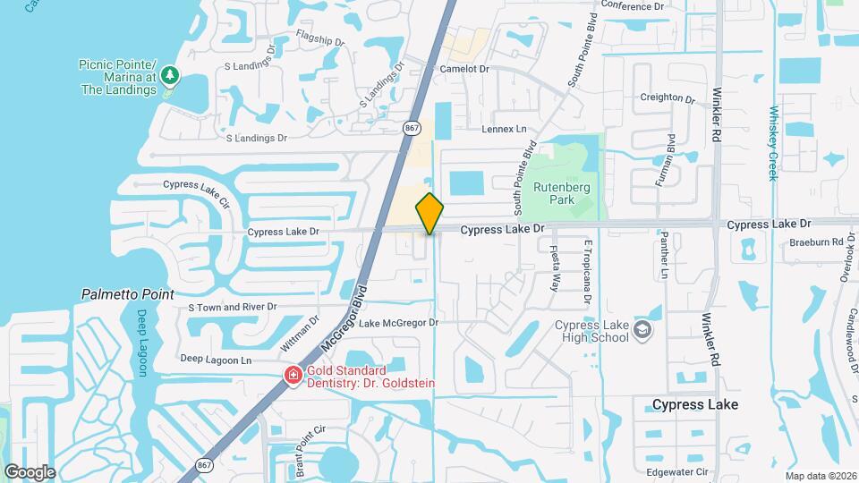 6617 Warwick Cir Map and Location Details