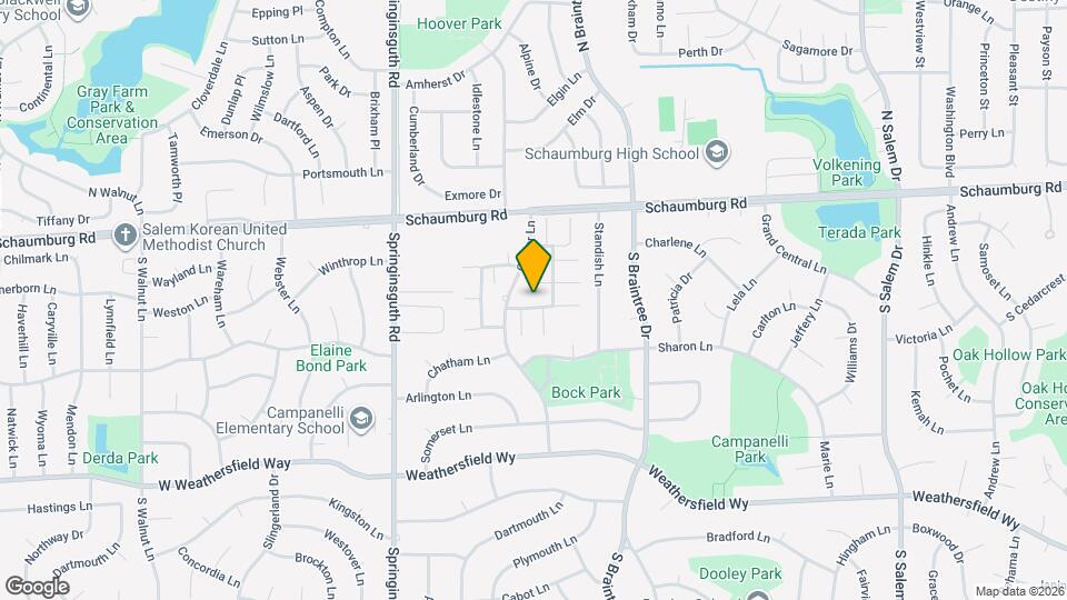 1336 Wakeby Ln Map and Location Details