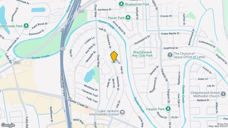 344 Huisache St Map and Location Details
