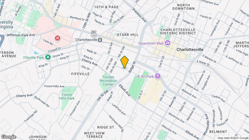 318 Oak Street, Unit Apt B (Downstairs) Map and Location Details