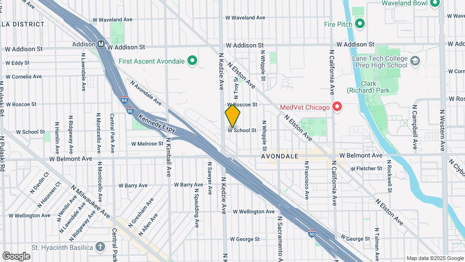 3141 W School St Map and Location Details