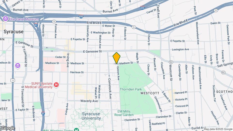 202 Ostrom Ave Map and Location Details