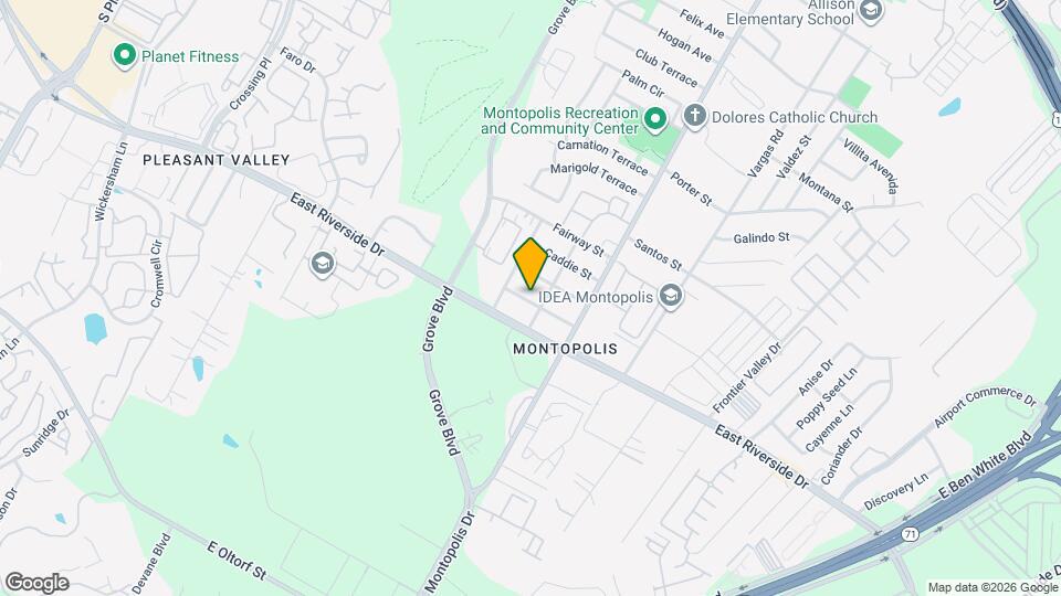 6108 Kasper St Map and Location Details