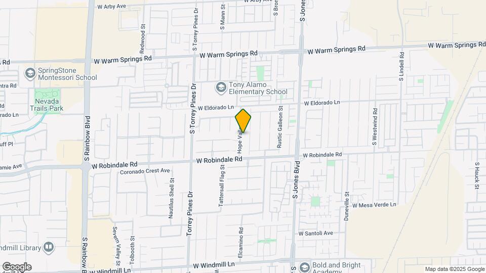 7614 Hope Valley St Map and Location Details