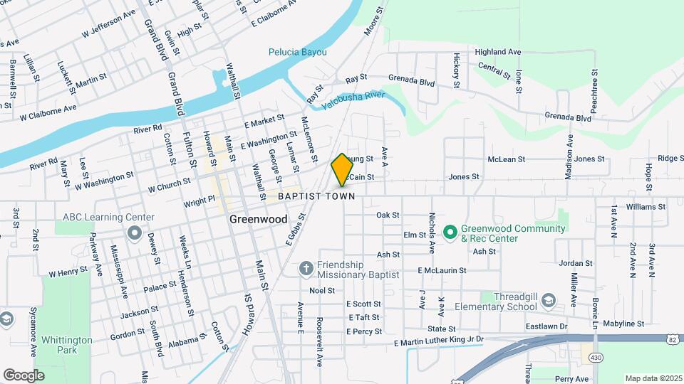 619 Carrollton Ave Mapa y Detalles de la Ubicación