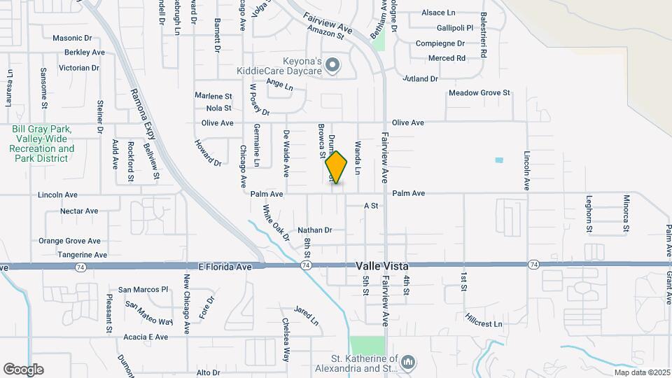 43822 Palm Ave Map and Location Details