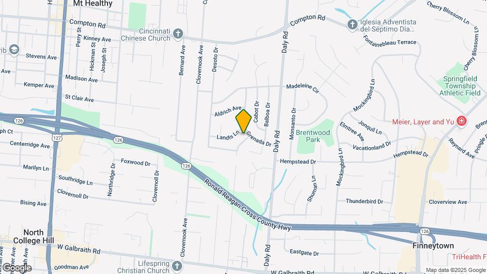 8691 Bobolink Dr Map and Location Details