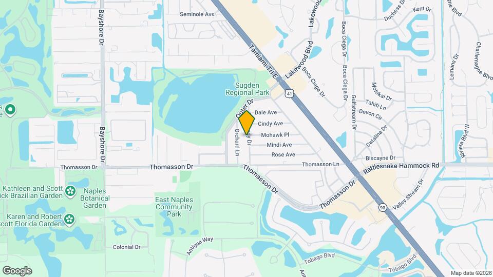 4604 Normandy Dr Mapa y Detalles de la Ubicación