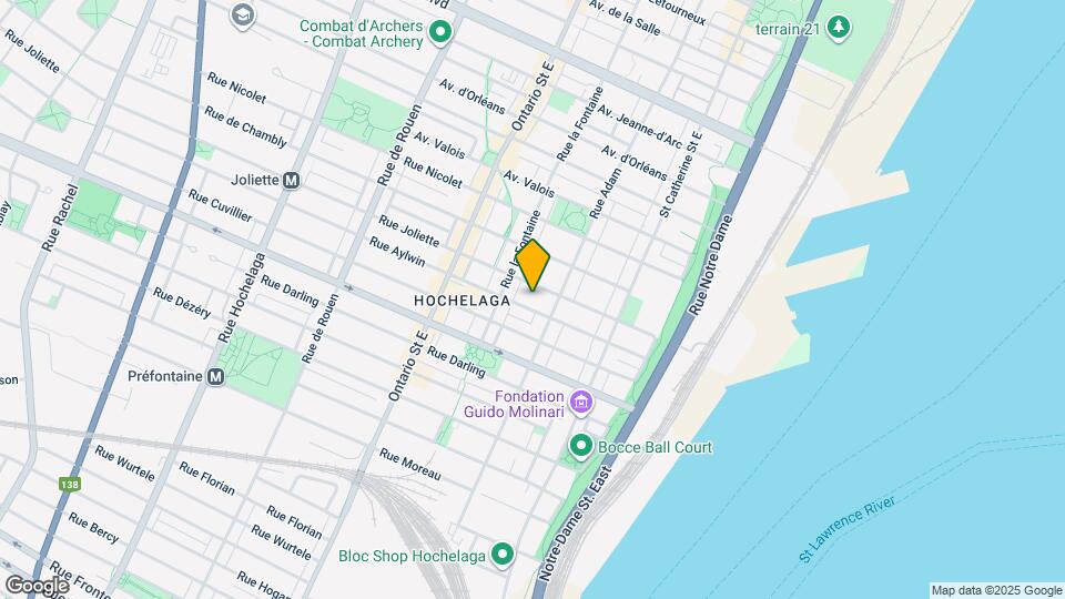 1655-1669 Aylwin Rue Map and Location Details