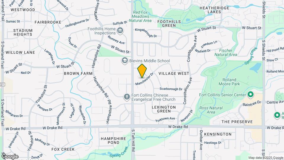 2016 Manchester Dr Map and Location Details