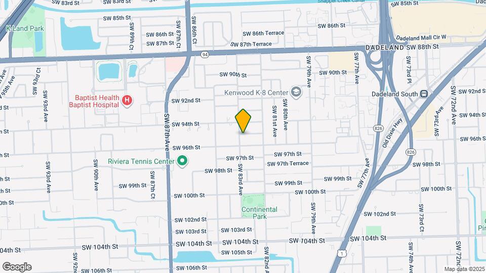 8260 SW 95th St Map and Location Details