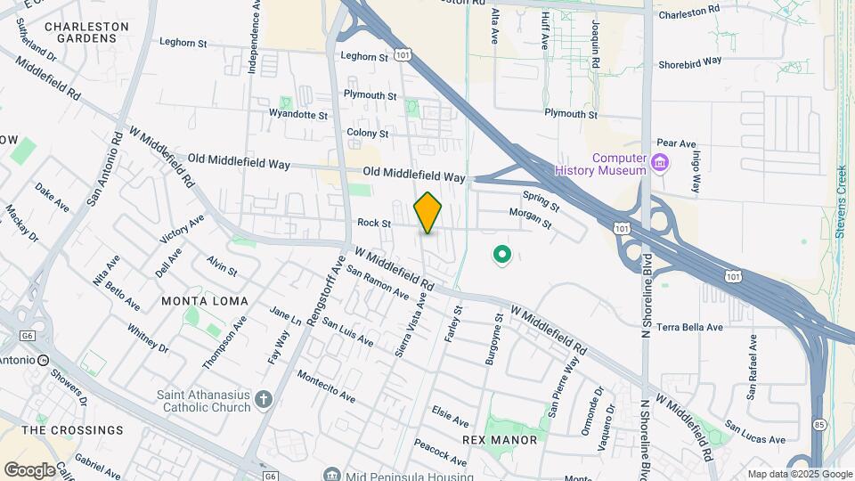 691-695 Sierra Vista Ave Map and Location Details