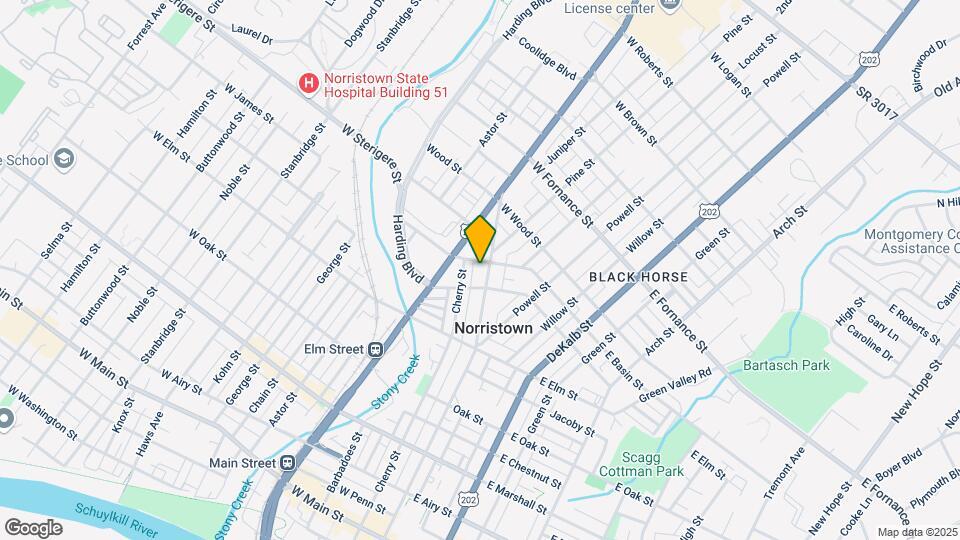 1123 Swede St Mapa y Detalles de la Ubicación