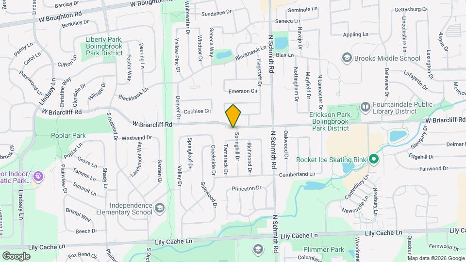 101 Springhill Dr Map and Location Details