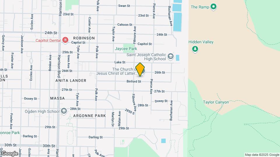 1634 Binford St Map and Location Details