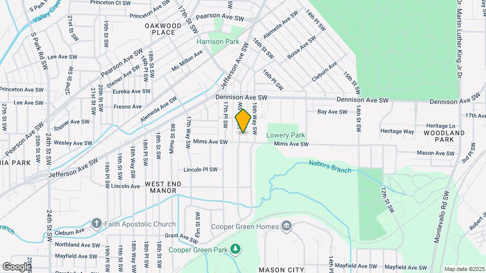1437 17th St SW Map and Location Details