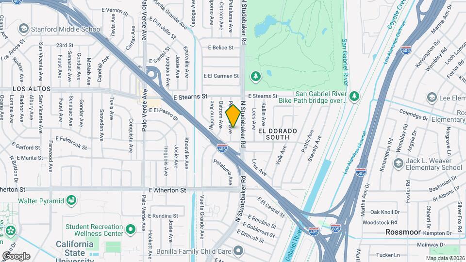 2026 Petaluma Ave Map and Location Details