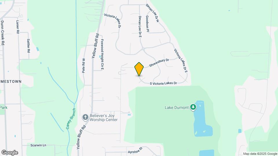 4123 Victoria Lakes Dr W Map and Location Details