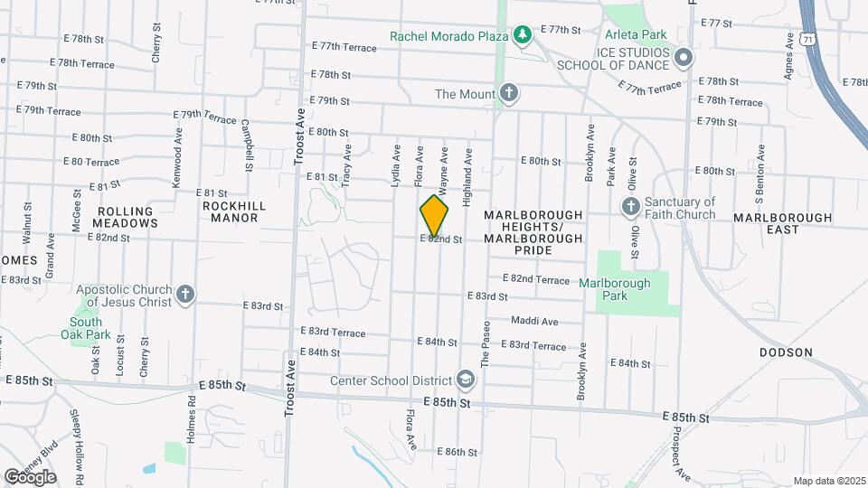 8200 Wayne Ave Map and Location Details