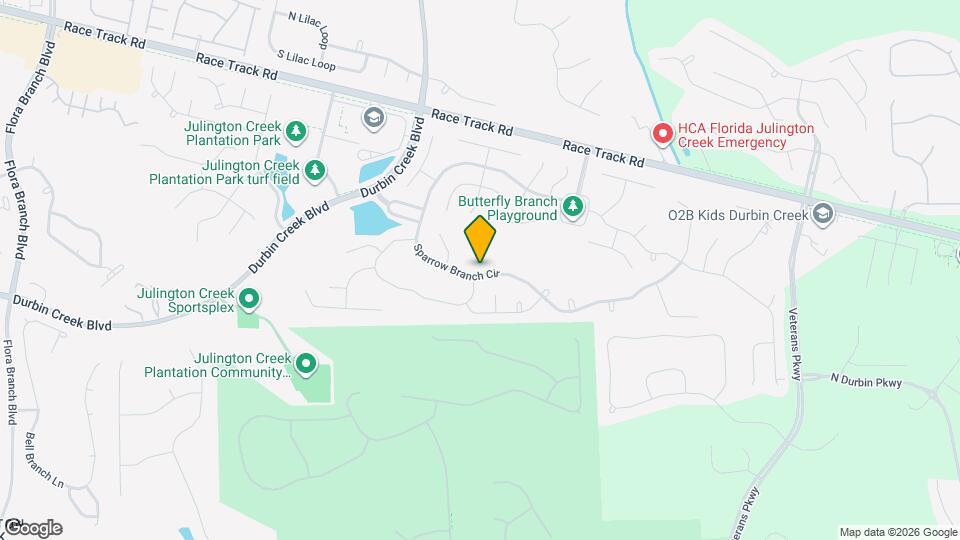 432 Sparrow Branch Cir Map and Location Details