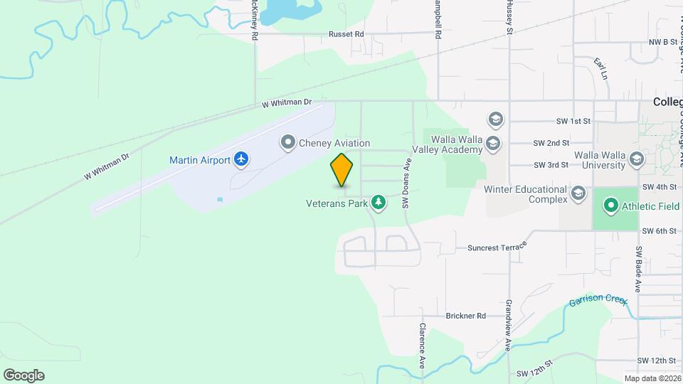 1470 SW Greeley St Mapa y Detalles de la Ubicación