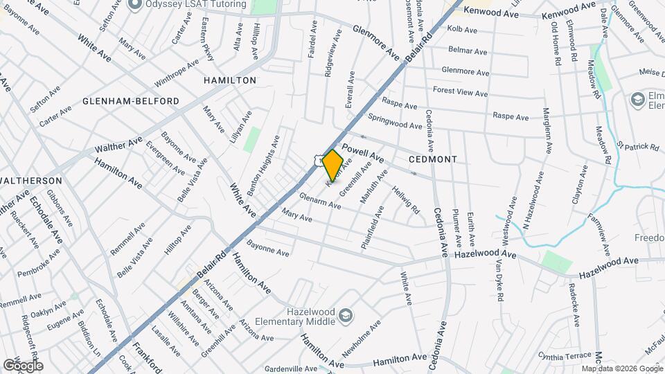 5913 Kavon Ave, Unit 3 Map and Location Details