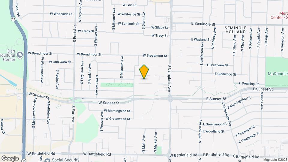 613 W Edgewood St Map and Location Details