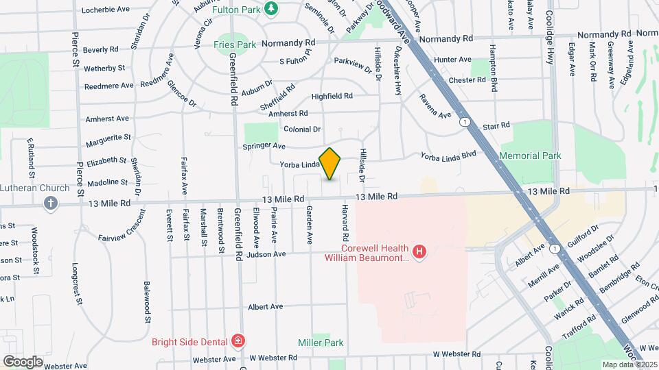4030 W 13 Mile Rd, Unit #H3 Map and Location Details