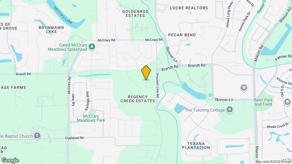 3419 Golden Amber Ct Map and Location Details