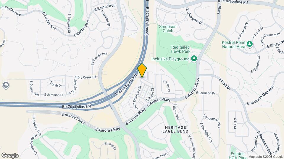 23121 E Jamison Dr Map and Location Details