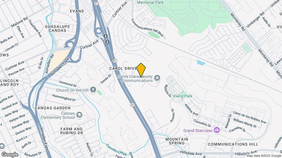 2641 Carol Dr Mapa y Detalles de la Ubicación