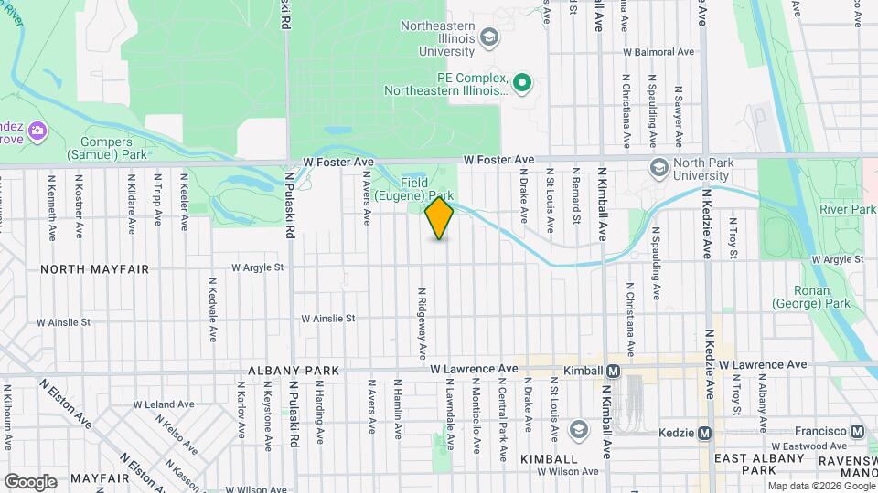 5018 N Lawndale Ave, Unit 1 Mapa y Detalles de la Ubicación