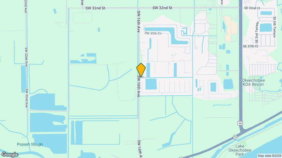 4281 SW 15th Way Map and Location Details