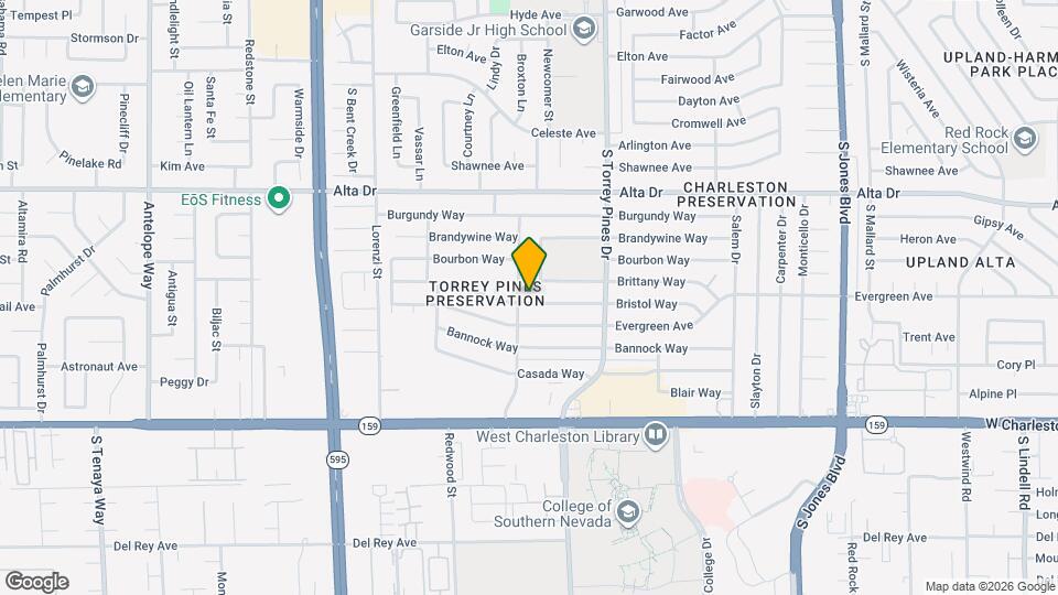 6452 Bristol Way Map and Location Details