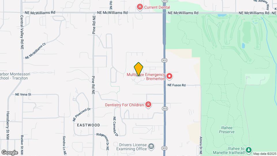 1338 NE Jasmine Ln Map and Location Details