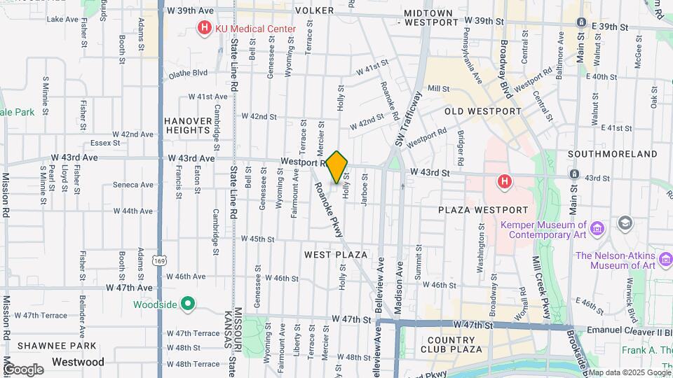 4327 Mercier St Map and Location Details