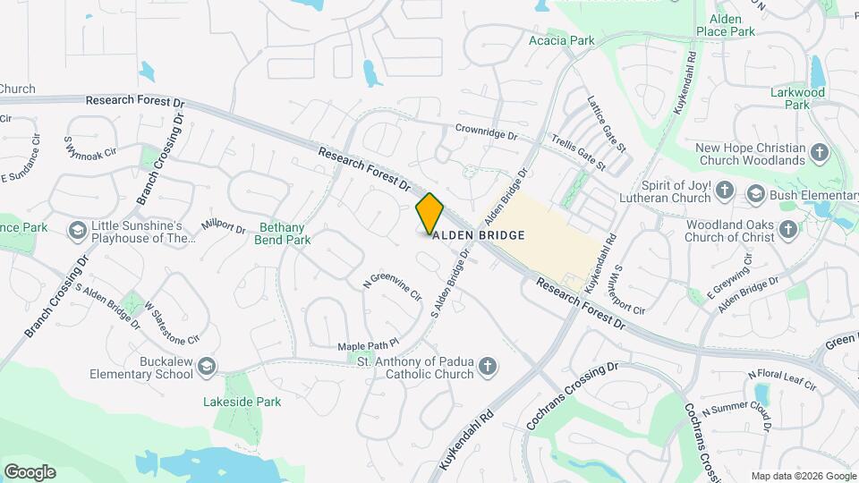 35 Auburn Path Dr Map and Location Details