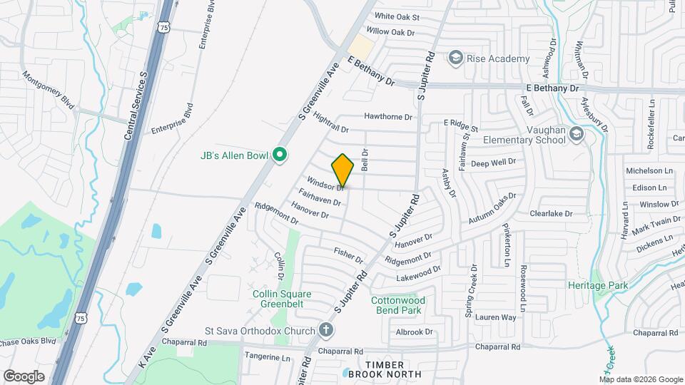 534 Windsor Dr Map and Location Details